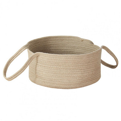 Mosodai kosarak Juta Mosó Ruhák Szennyeskosár két fogantyúval Helyet takarít meg Mosodai táska Mosodatároló