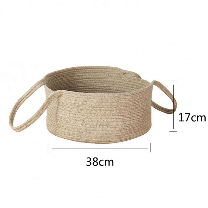 Mosodai kosarak Juta Mosó Ruhák Szennyeskosár két fogantyúval Helyet takarít meg Mosodai táska Mosodatároló