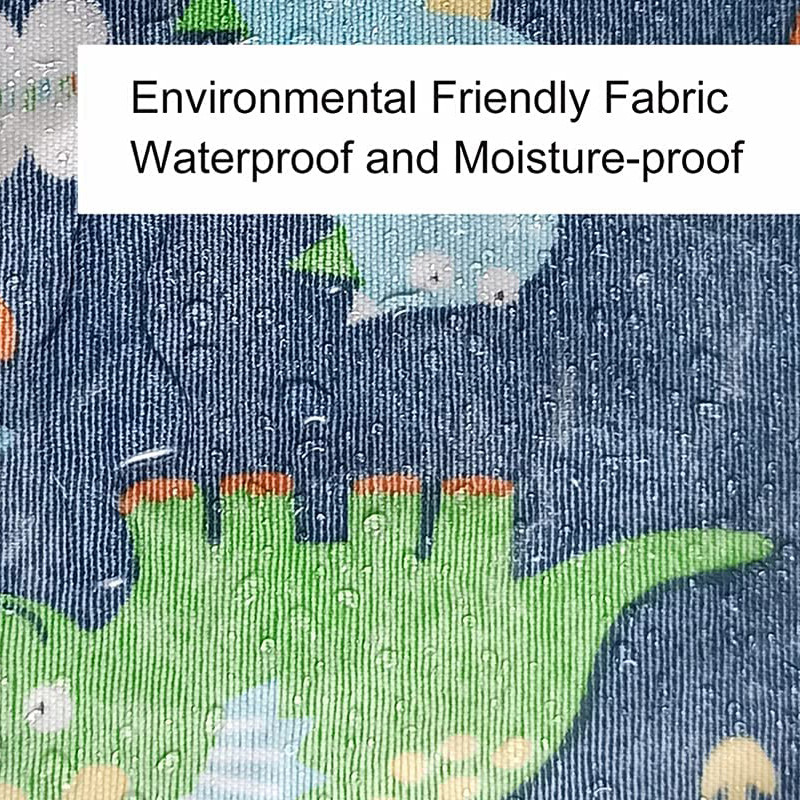 Atsparus vandeniui dinozaurų skalbinių kliūtis sulankstomas darželio žaislų laikymo dėžė Didelė nešvarių drabužių laikymo krepšelis vaikų kambario laikymui