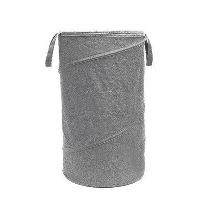 Nagy szennyes kosár kerekekkel Oxford ruhatároló vödör Összecsukható mosójáték piszkos ruhák nagy kosár rendező szemetes fogantyú