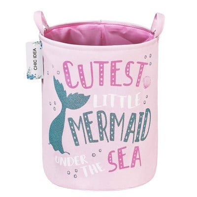 Sulankstomas skalbinių krepšelis didelis vandeniui atsparus nešvarių drabužių organizatorius drobė žaislų laikymo dėžės vaikų darželio drabužiams