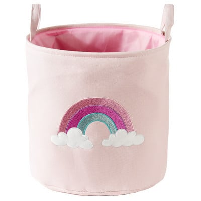 Sulankstomas skalbinių krepšelis didelis vandeniui atsparus nešvarių drabužių organizatorius drobė žaislų laikymo dėžės vaikų darželio drabužiams