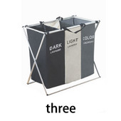 Összecsukható szennyes kosártartó koszos ruha rendszerező nagy vízálló táskák a piszkos ruha tárolódobozának elkülönítéséhez