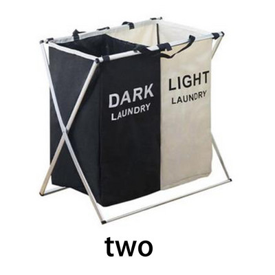 Összecsukható szennyes kosártartó koszos ruha rendszerező nagy vízálló táskák a piszkos ruha tárolódobozának elkülönítéséhez