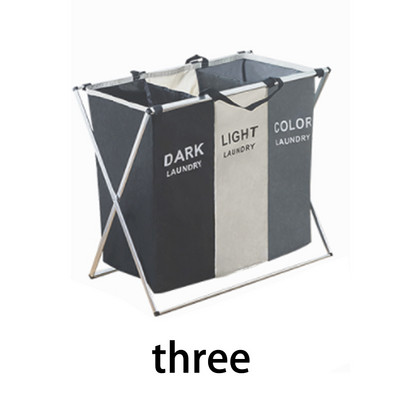 Összecsukható szennyes kosártartó koszos ruha rendszerező nagy vízálló táskák a piszkos ruha tárolódobozának elkülönítéséhez
