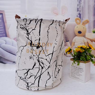 Coș de rufe pliabil de mare capacitate, jucării, sac de depozitare, cu închidere cu șnur, sac de rufe pentru găleată pentru haine murdare