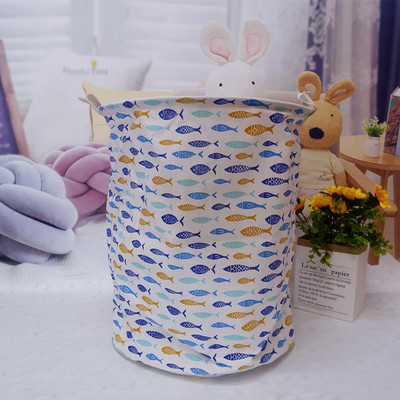 Coș de rufe pliabil de mare capacitate, jucării, sac de depozitare, cu închidere cu șnur, sac de rufe pentru găleată pentru haine murdare