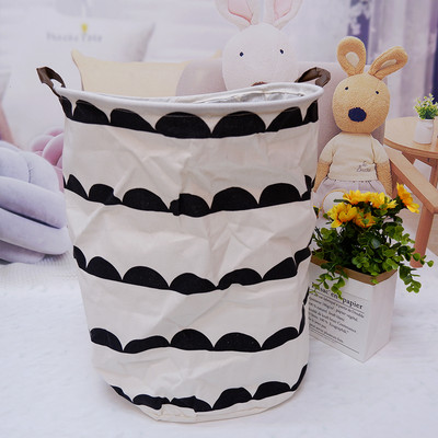 Coș de rufe pliabil de mare capacitate, jucării, sac de depozitare, cu închidere cu șnur, sac de rufe pentru găleată pentru haine murdare