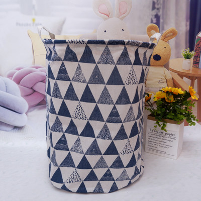 Coș de rufe pliabil de mare capacitate, jucării, sac de depozitare, cu închidere cu șnur, sac de rufe pentru găleată pentru haine murdare