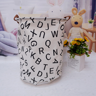 Coș de rufe pliabil de mare capacitate, jucării, sac de depozitare, cu închidere cu șnur, sac de rufe pentru găleată pentru haine murdare