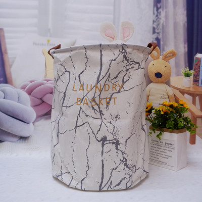 Coș de rufe pliabil de mare capacitate, jucării, sac de depozitare, cu închidere cu șnur, sac de rufe pentru găleată pentru haine murdare