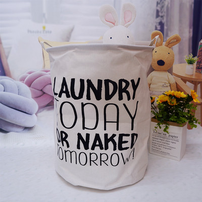 Coș de rufe pliabil de mare capacitate, jucării, sac de depozitare, cu închidere cu șnur, sac de rufe pentru găleată pentru haine murdare