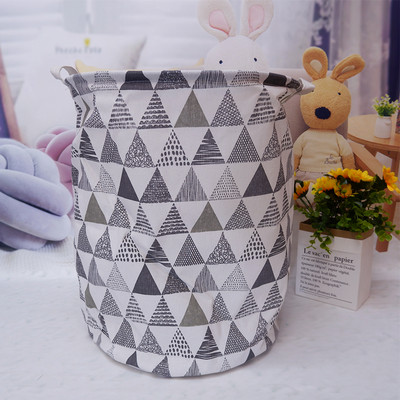 Coș de rufe pliabil de mare capacitate, jucării, sac de depozitare, cu închidere cu șnur, sac de rufe pentru găleată pentru haine murdare