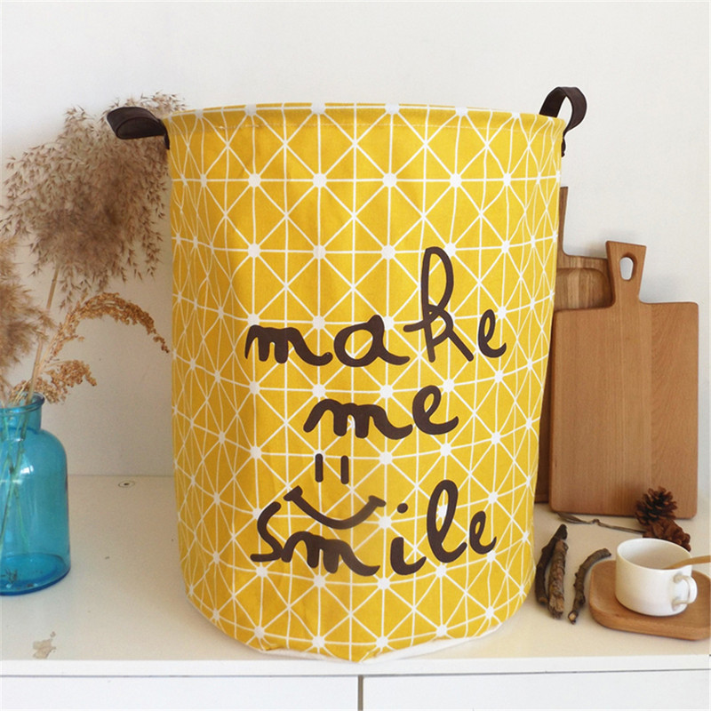 Coș de rufe pliabil de mare capacitate, jucării, sac de depozitare, cu închidere cu șnur, sac de rufe pentru găleată pentru haine murdare