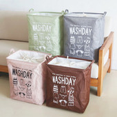 75 literes nagy szennyes kosár összehajtható mosodai akadály húzózsinórral huzattal piszkos ruha rendszerező gyerekeknek játéktároló vödör háztartás