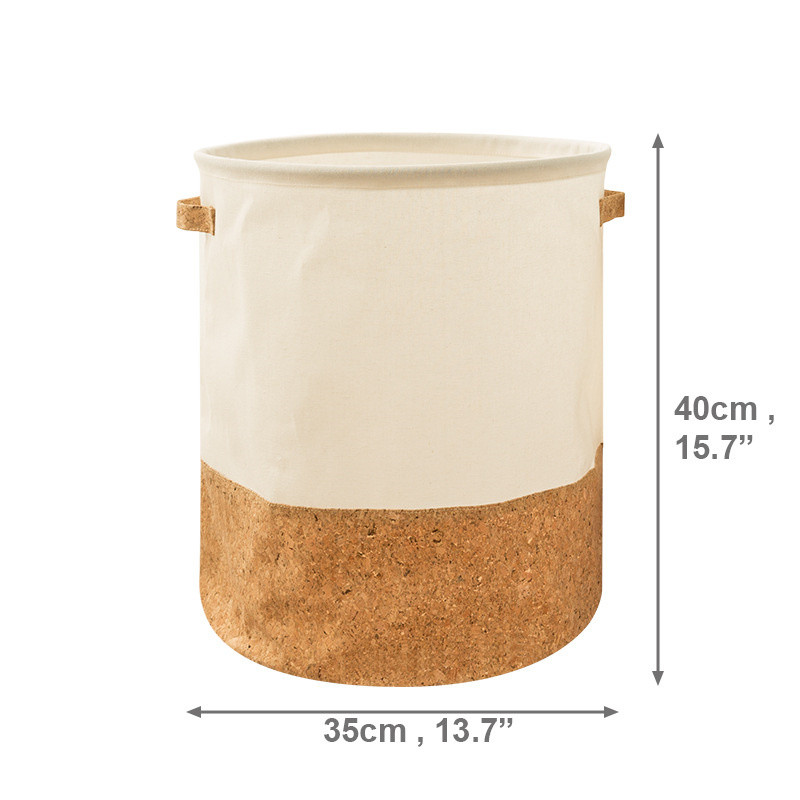 Šiaurės šalių nešvarių skalbinių krepšelis medvilninis linas, vaikiškas žaislas.