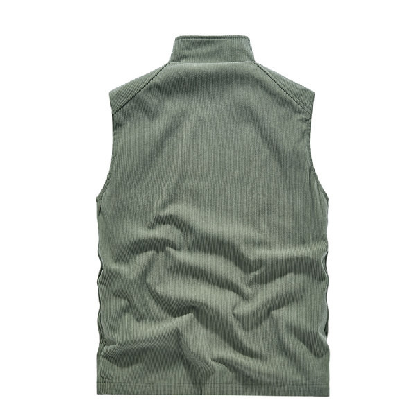 Új modell férfi mellény cipzárral három színben