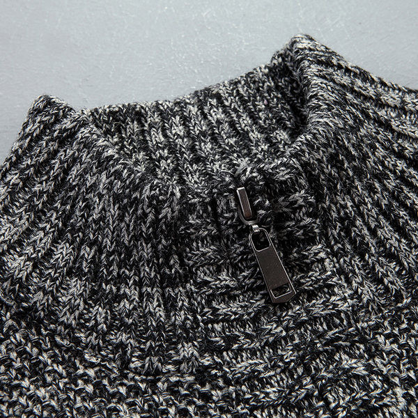 Őszi-téli mellény cipzárral és zsebbel