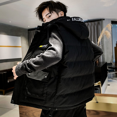 Vyriška laisvalaikio liemenė su gobtuvu