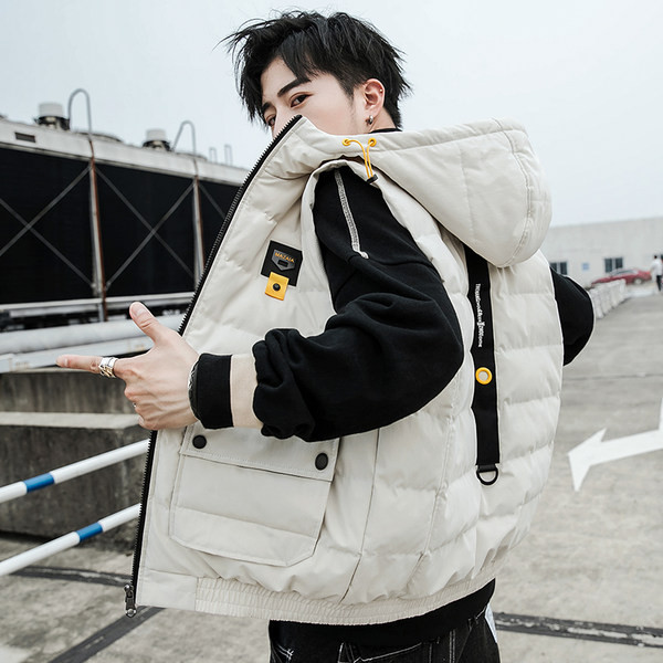 Vesta pentru barbati model nou cu gluga in multe culori