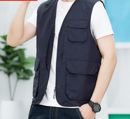 Vyriška laisvalaikio liemenė su kišenėmis