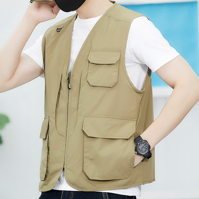 Vyriška laisvalaikio liemenė su kišenėmis