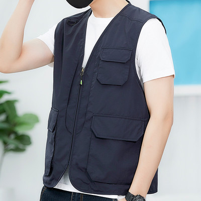 Vyriška laisvalaikio liemenė su kišenėmis