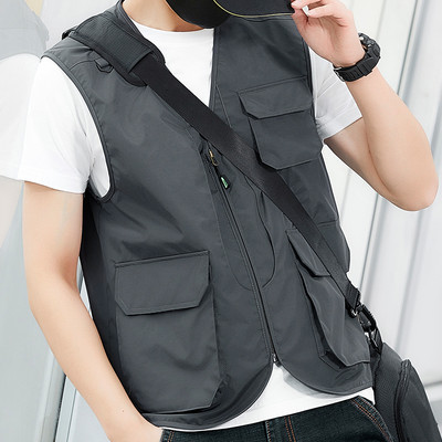 Vyriška laisvalaikio liemenė su kišenėmis