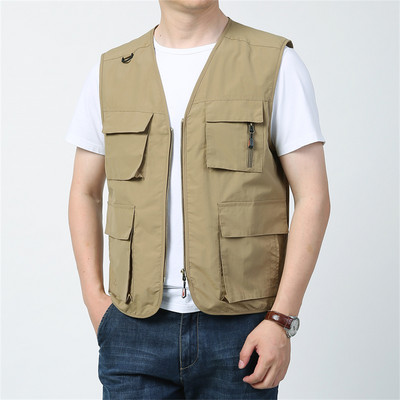 Paprasta vyriška liemenė su kišene