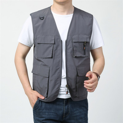 Paprasta vyriška liemenė su kišene