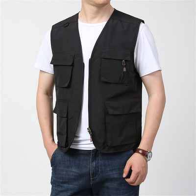 Paprasta vyriška liemenė su kišene