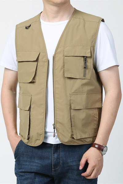 Paprasta vyriška liemenė su kišene