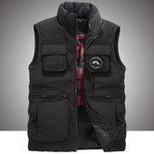 Laisvalaikio vyriška liemenė su kišenėmis – trijų spalvų