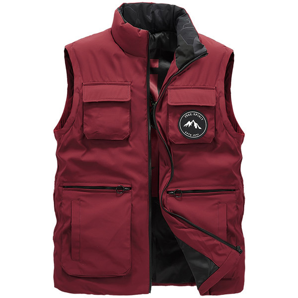 Laisvalaikio vyriška liemenė su kišenėmis – trijų spalvų