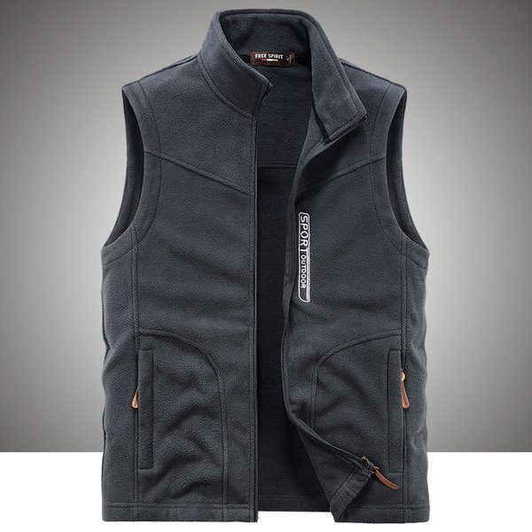 Vesta toamna-iarna cu fermoar