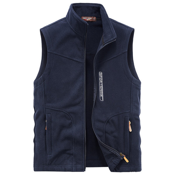 Vesta toamna-iarna cu fermoar