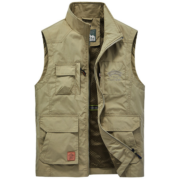 Vyriška liemenė su ilga apykakle ir tinkleliu