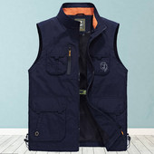 Vesta pentru barbati cu buzunar si fermoar