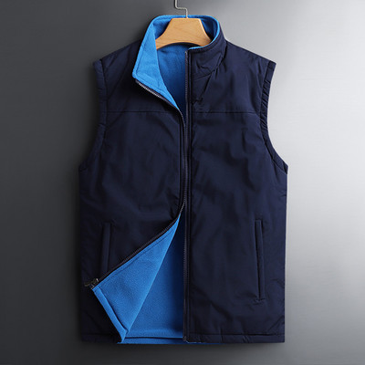 Férfi mellény tiszta modell gallérral