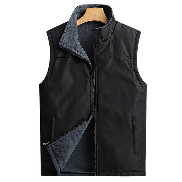 Férfi mellény tiszta modell gallérral