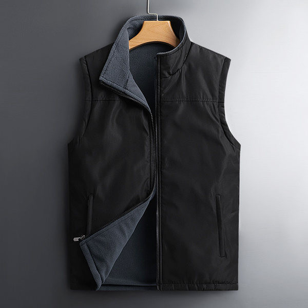 Férfi mellény tiszta modell gallérral