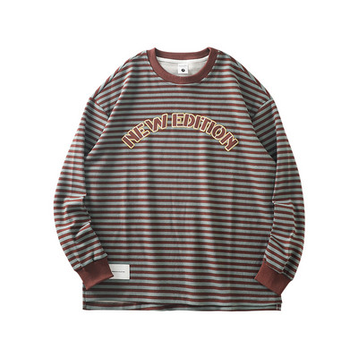 Vyriški laisvalaikio marškinėliai ilgomis rankovėmis