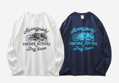 Trijų spalvų vyriška palaidinė su užrašais