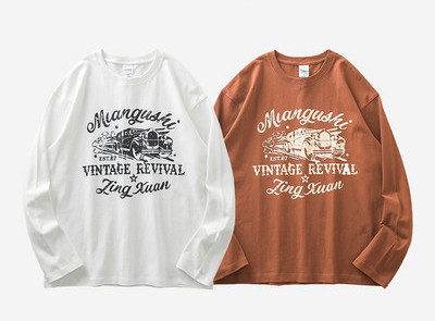 Trijų spalvų vyriška palaidinė su užrašais