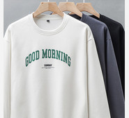 Bluză bărbătească cu inscripție în trei culori