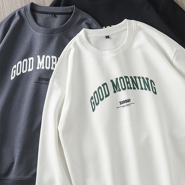 Bluză bărbătească cu inscripție în trei culori