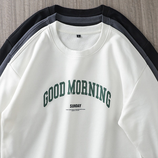 Bluză bărbătească cu inscripție în trei culori