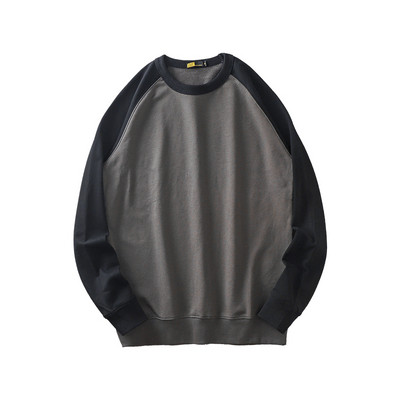 Tiszta modell férfi blúz hosszú ujjal és ovális nyakkivágással