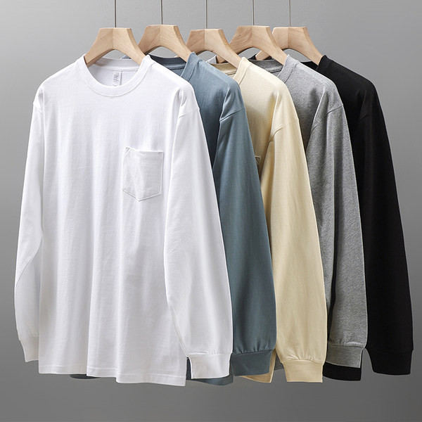 Férfi blúz zsebbel, különböző színekben