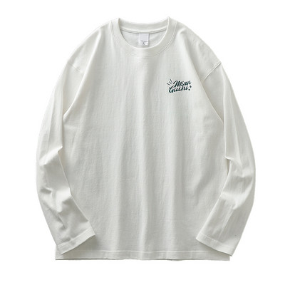 Vyriška palaidinė ilgomis rankovėmis ir kasdieniam gyvenimui tinkančiu raštu